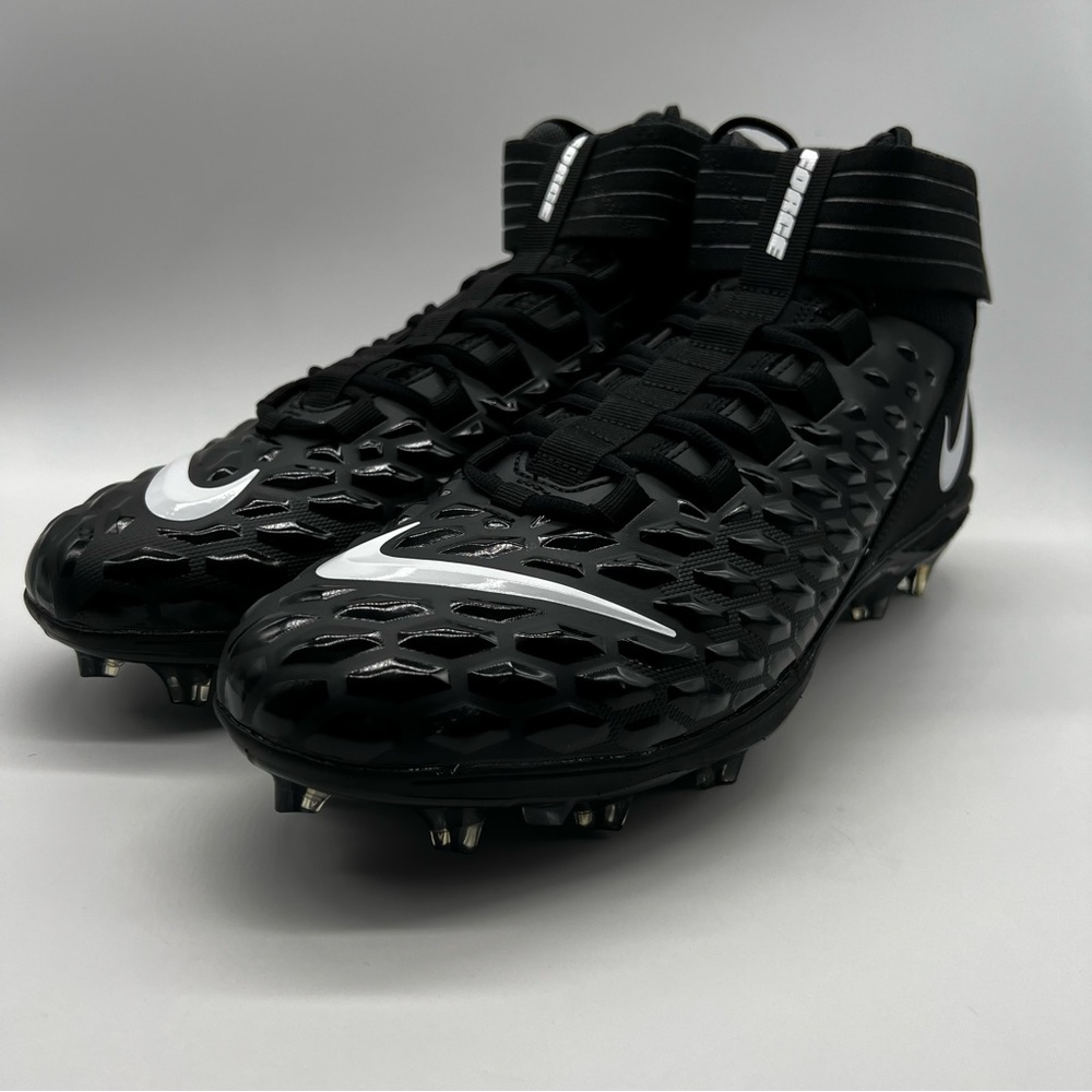 New Nike Force Savage Pro 2 “Black Anthracite” AH4000-002 Men 14 Football Cleats